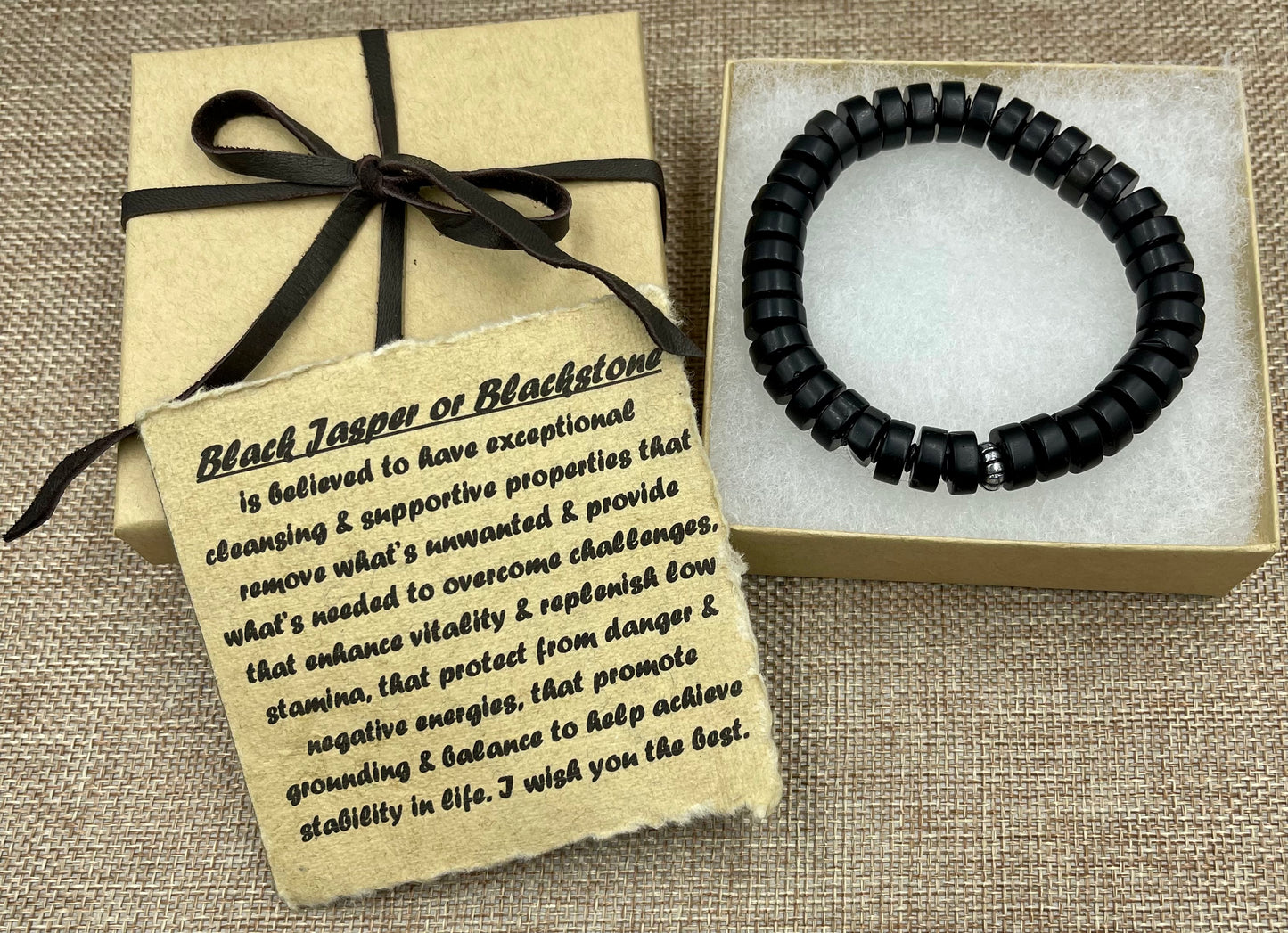 Black Jasper Bracelet