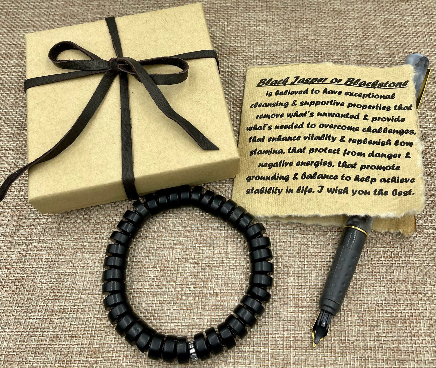 Black Jasper Bracelet